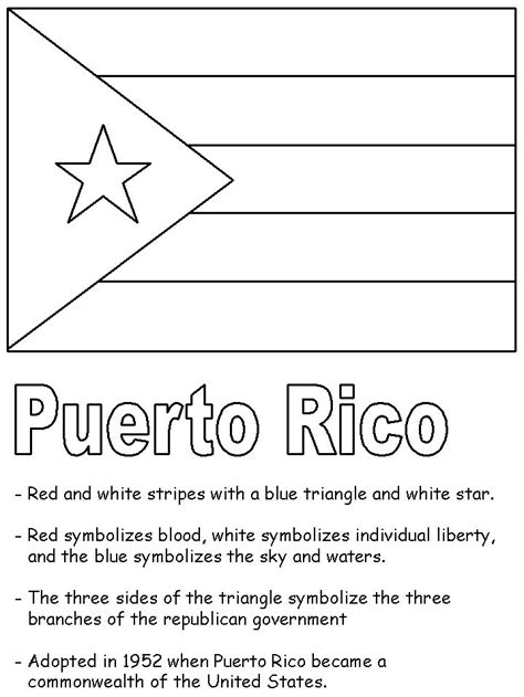 puerto rico coloring pages